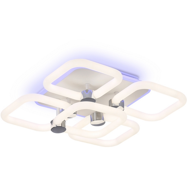 Потолочная RGB люстра светодиодная 40 см с пультом управления Ambrella Acrylica FA3861