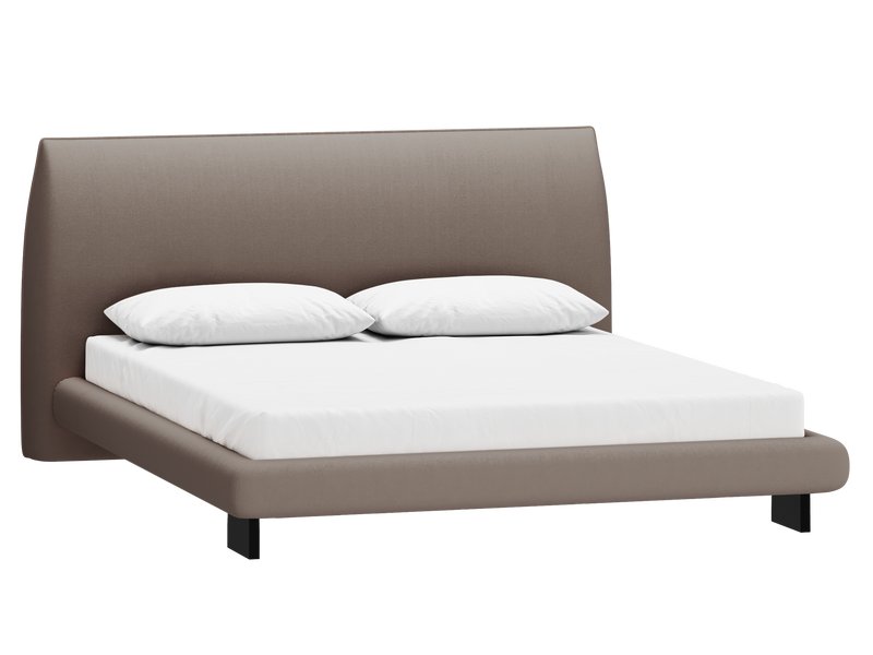 Кровать Агами-Н 160 Велюр Латте