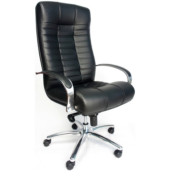 Компьютерное кресло кожа черный Everprof EP-Atlant M al eco black