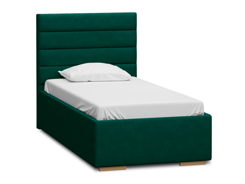 Кровать Лосон 90 Велюр Зеленый