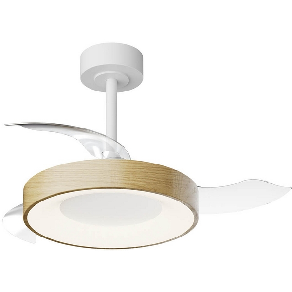 Потолочная светодиодная люстра с вентилятором и пультом Mantra Niseko Fan 9013