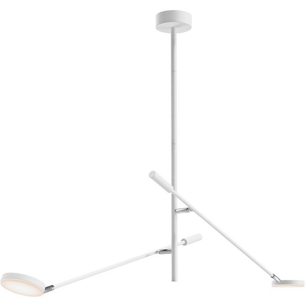 Потолочная светодиодная люстра на штанге Maytoni Fad MOD070CL-L15W3K1