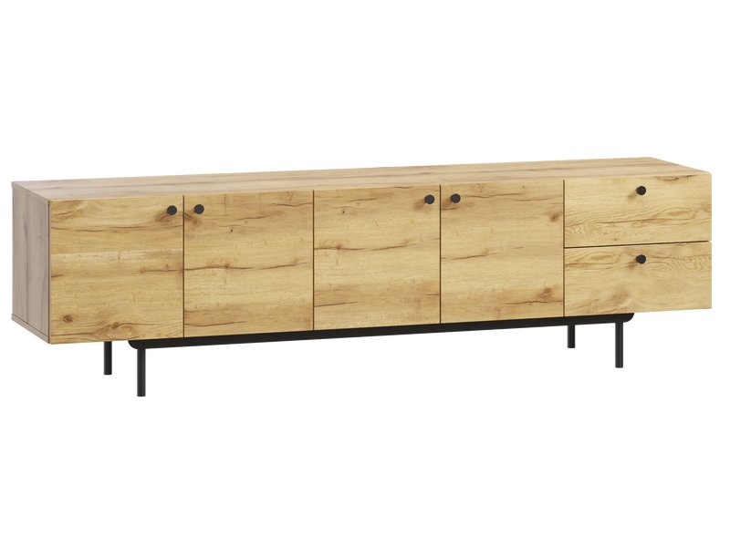 ТВ-тумба Скульт 1-180x51 Дуб Золотистый