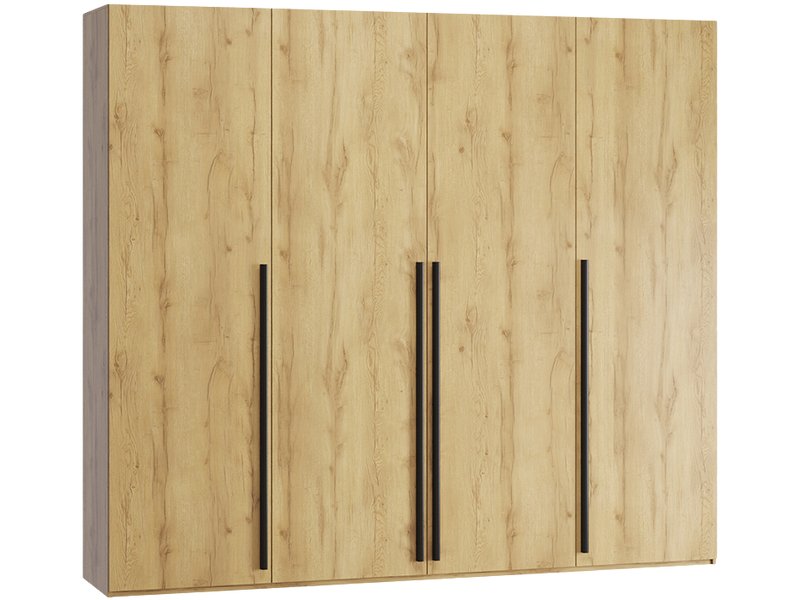 Распашной шкаф Кимбол 4-240x210 Дуб Золотистый