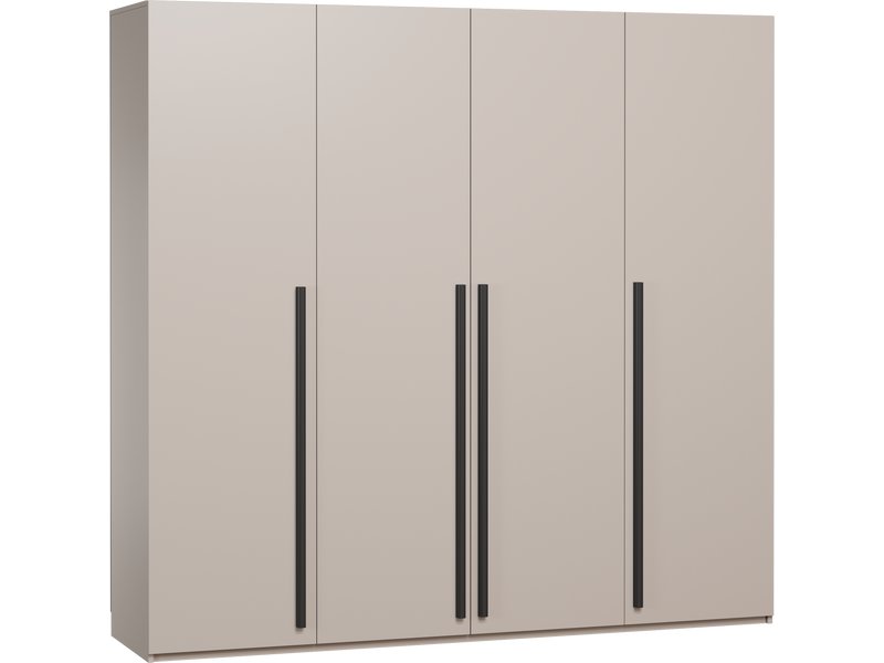 Распашной шкаф Кимбол 4-200x210 Латте с зеркалом