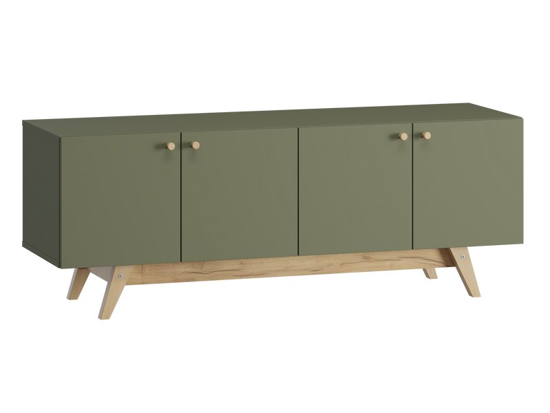 ТВ-тумба Имин 138x51 Оливковый