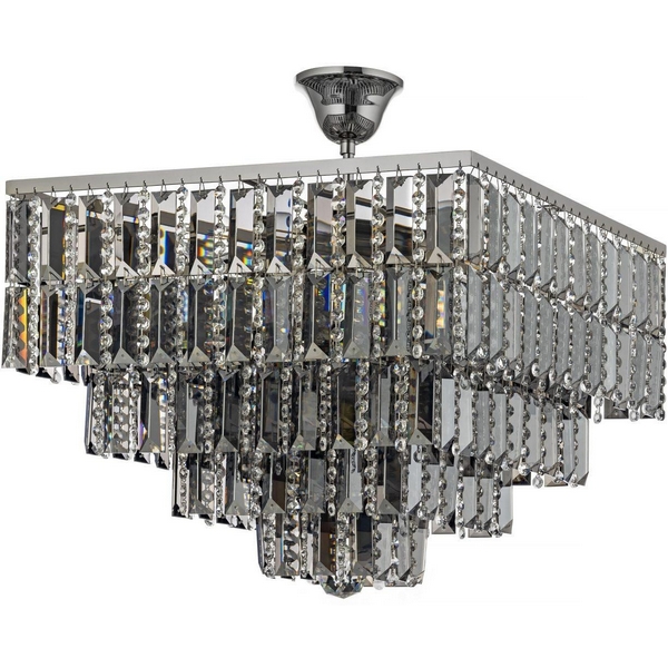 Потолочная люстра хрустальная на штанге Arti Lampadari Rozzano Rozzano E 1.5.40.106 NP