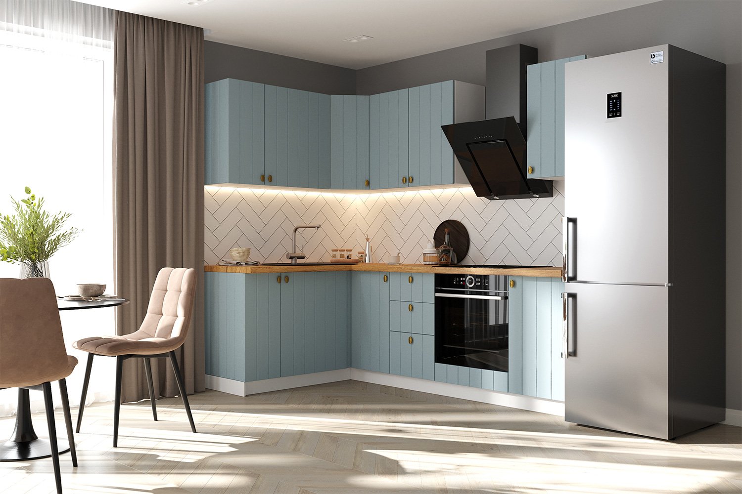 Модульный кухонный гарнитур Мишель