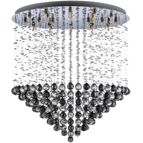 Потолочная люстра хрустальная Arti Lampadari Flusso H 1.4.80.517 N