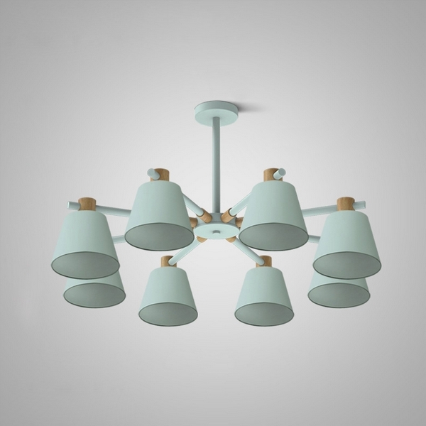 Потолочная люстра на штанге Natura A Blue 8 ImperiumLoft Naturaab (177992-26)