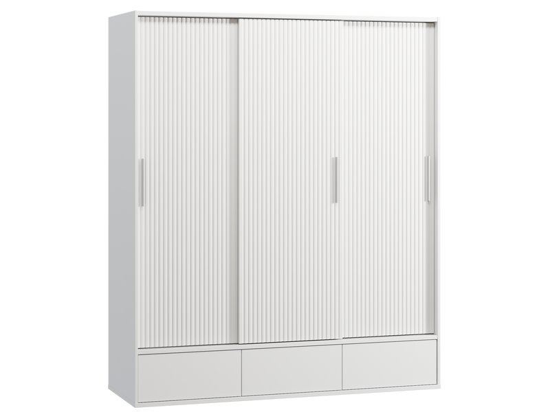 Шкаф-купе Беррингтон 3.1-177x220 Белый