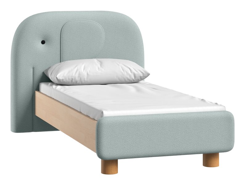 Детская кровать Петти 80 Букле Мятный