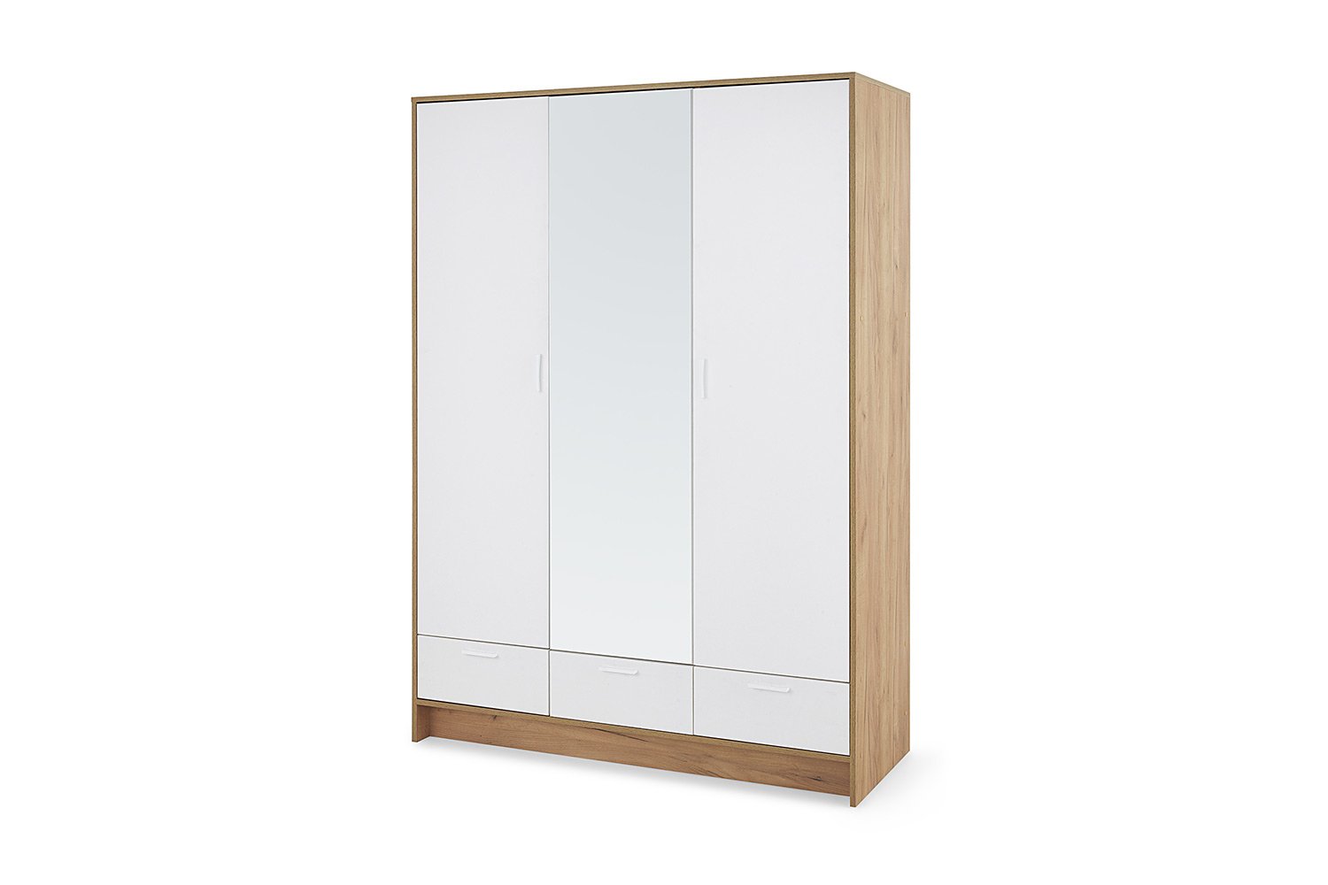 Шкаф 3-створчатый с зеркалом Ирис