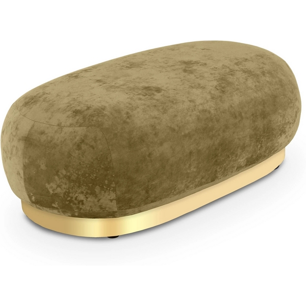 Банкетка Lucca ОГОГО (арт.852345), (Ткань,Велюр/Светло-коричневый) ОГОГО Обстановочка!