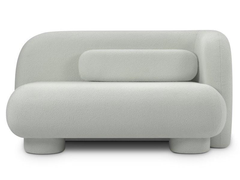 Кушетка Кото Мех Серый