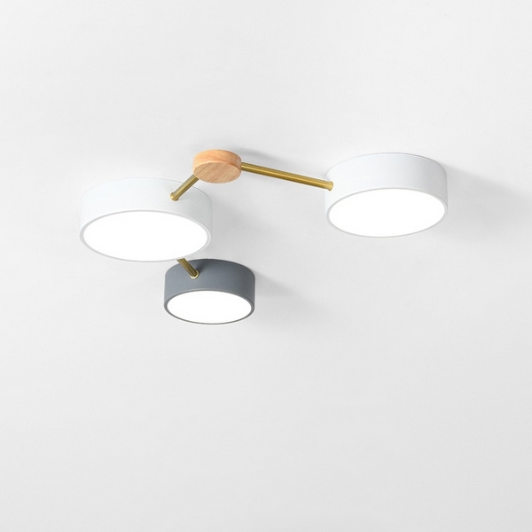 Люстра потолочная светодиодная с 3 лампочками Solen L3 ImperiumLoft Solen01 (207842-26)