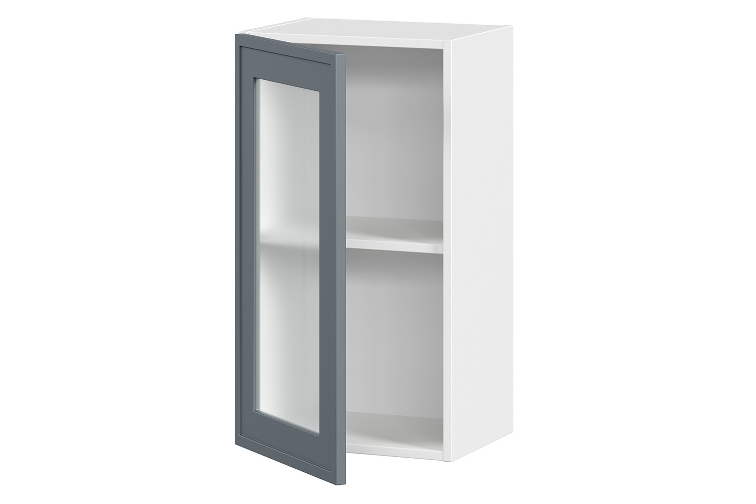 Шкаф навесной со стеклом