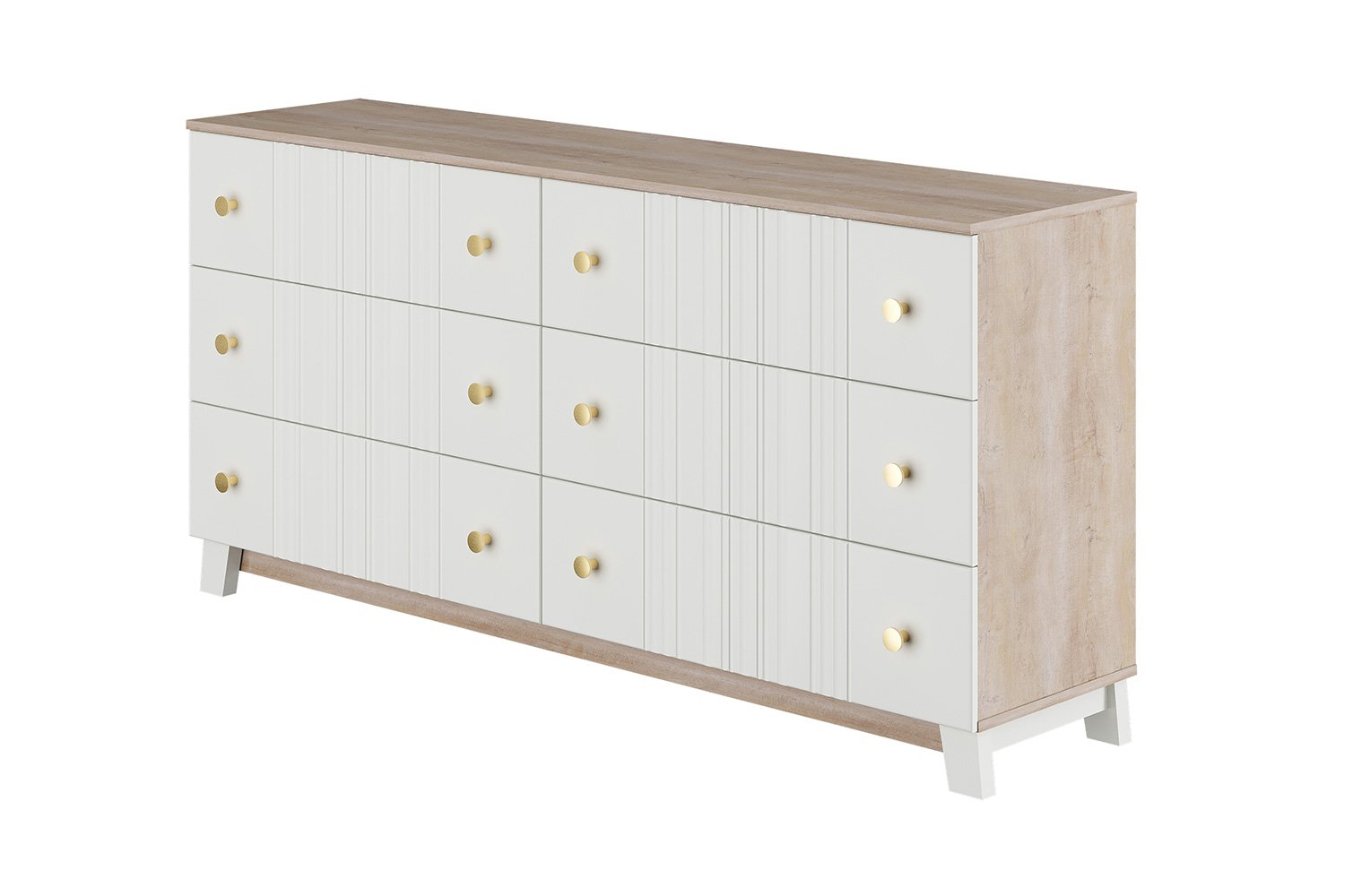 Комод 6 ящиков Ланзетти