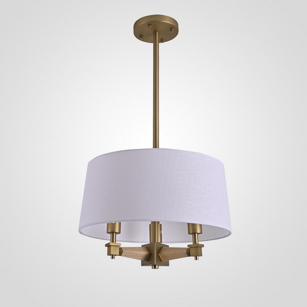 Потолочная люстра на штанге ImperiumLoft Jorgenson White Stavra-Triple01 (243333-26)