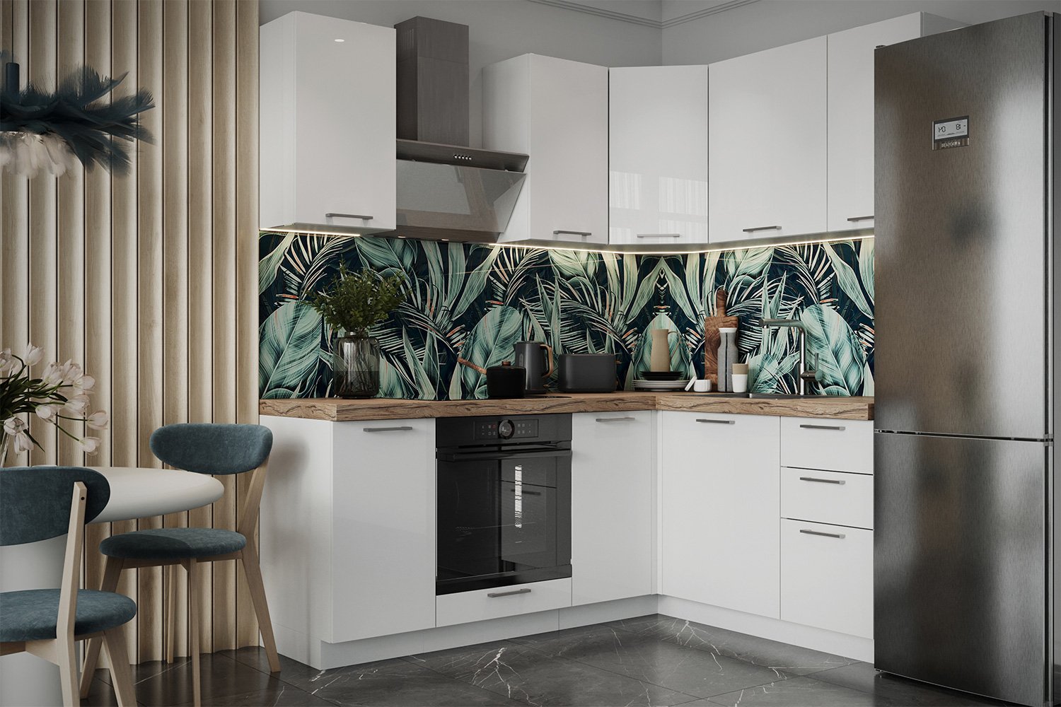 Модульный кухонный гарнитур Сити