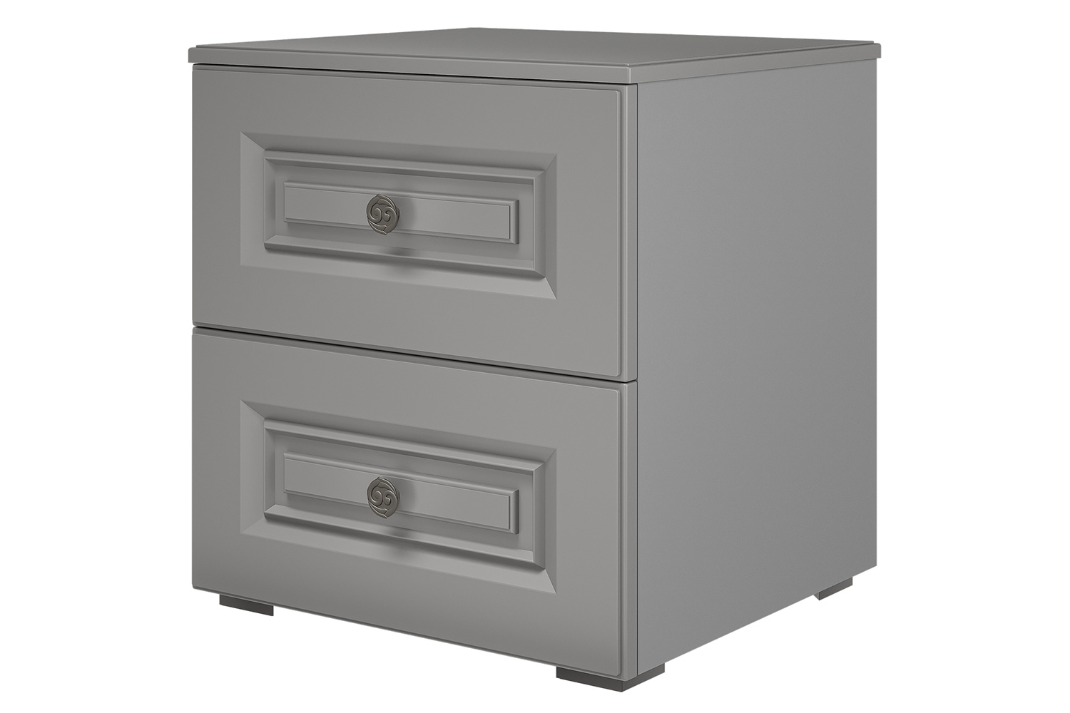 Тумба прикроватная 2 ящика Олимп