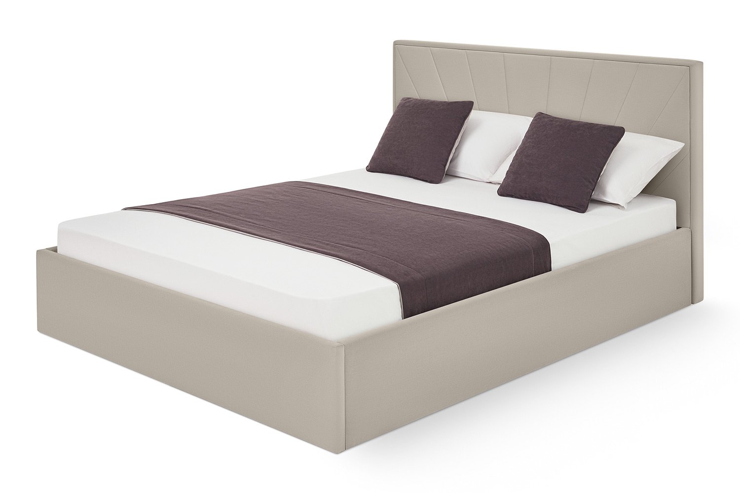 Кровать с подъёмным механизмом (цельносварное основание) Бали