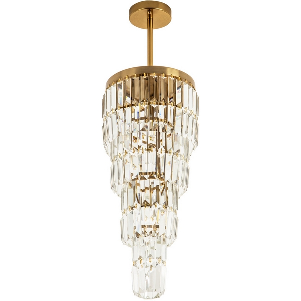 Потолочная люстра хрустальная на штанге Modelux ML.854.4 BS