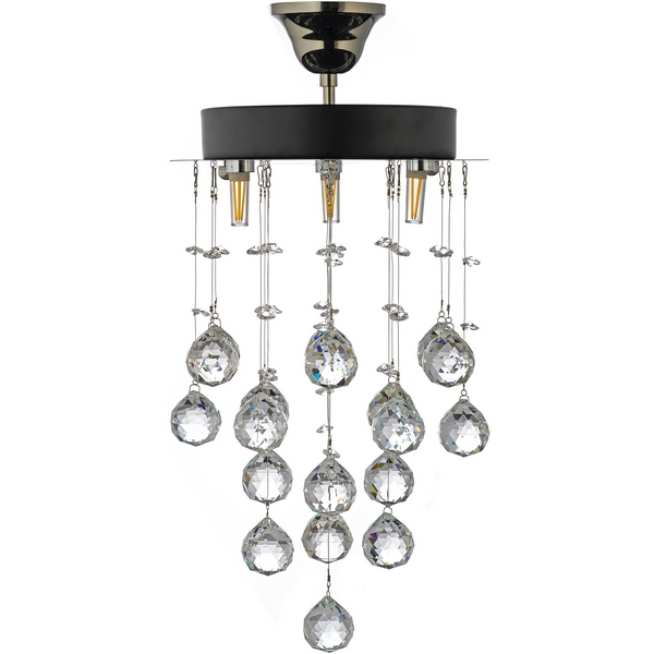 Потолочная люстра H 1.4.25.615 Arti Lampadari Flusso N (плафоны шарики)