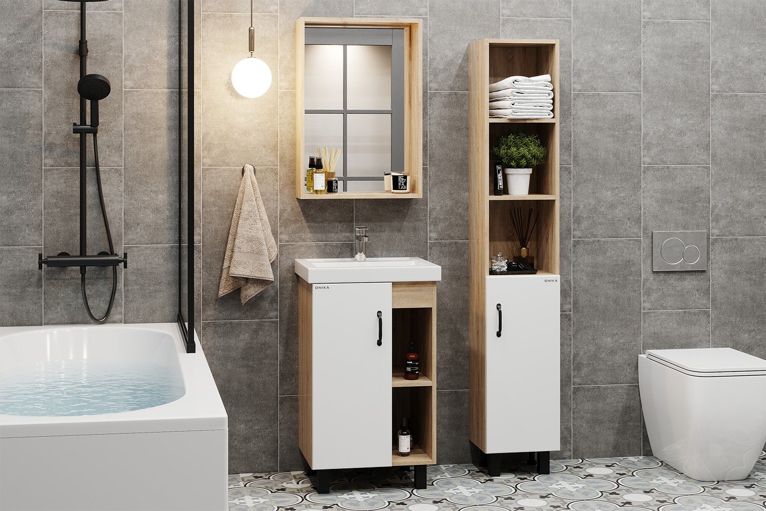 Ванный гарнитур  Тимбер