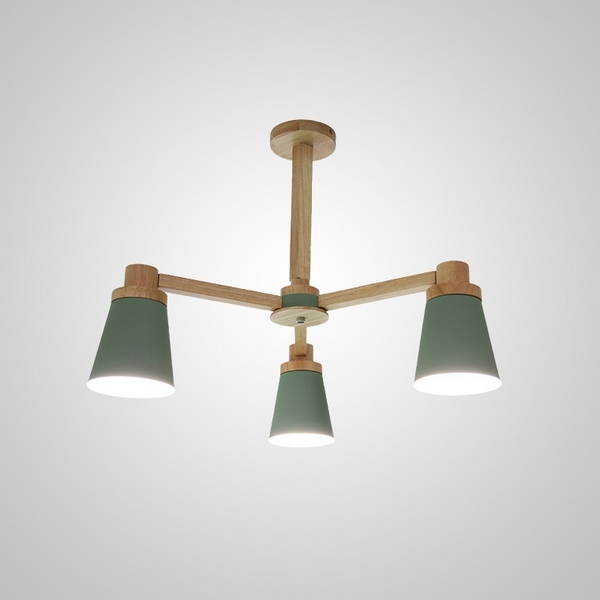 Потолочная люстра Prop 3 Green ImperiumLoft Prop01 (191986-23)