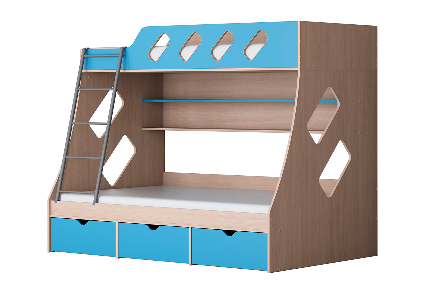 Кровать двухъярусная Дельта