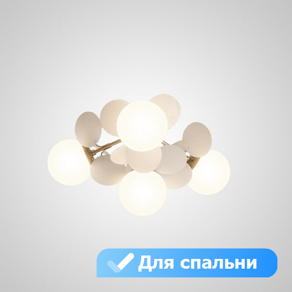 Потолочная люстра для спальни Lu Carte LC-11-0478 в форме шара