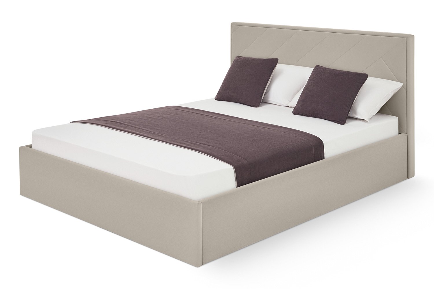 Кровать с подъёмным механизмом (цельносварное основание) Монако