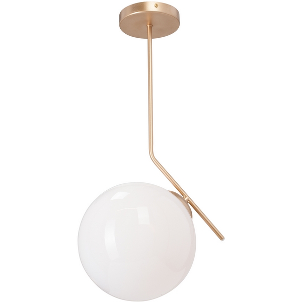 Потолочная люстра на штанге Vitaluce V29590-8/1PL в форме шара