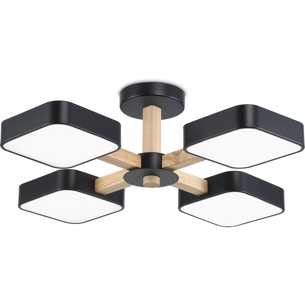 Потолочная люстра светодиодная на штанге с регулировкой цветовой температуры Ambrella COMFORT FL4880