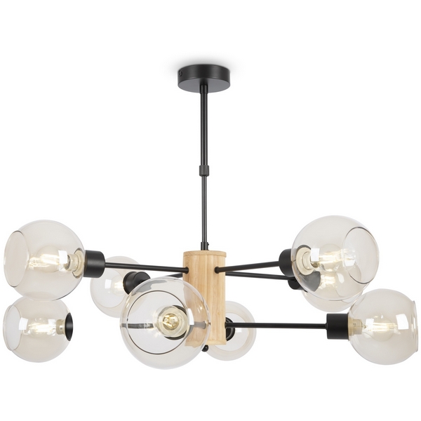 Потолочная люстра на штанге Freya Marvin FR5055PL-08B