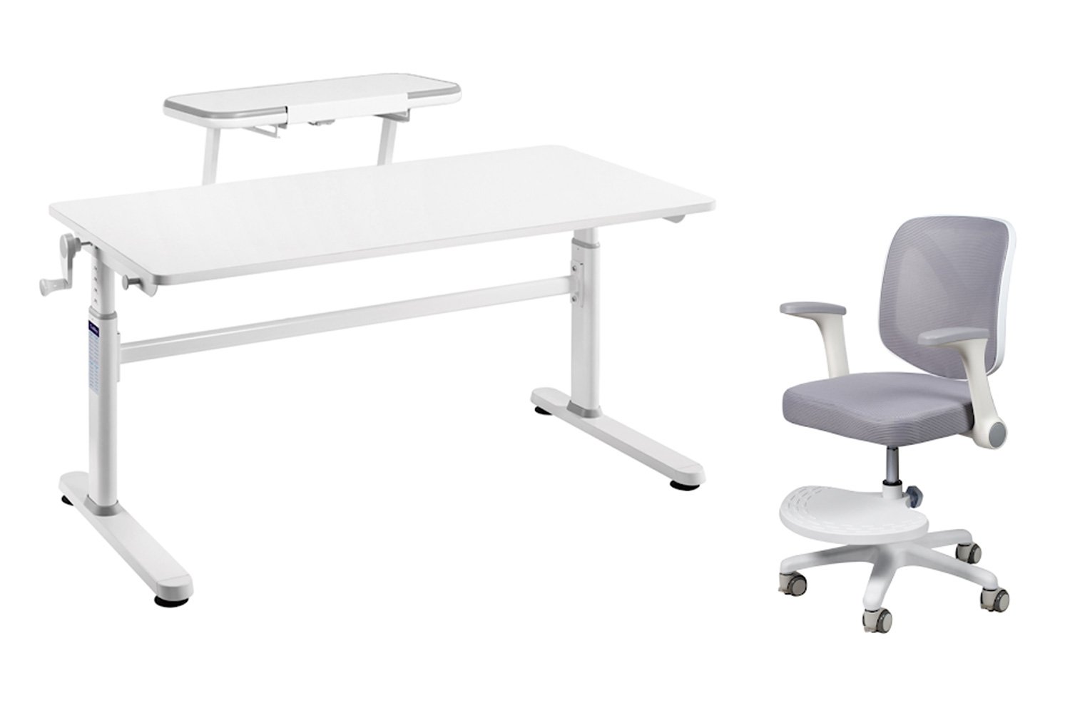 Комплект парта Imparare Grey