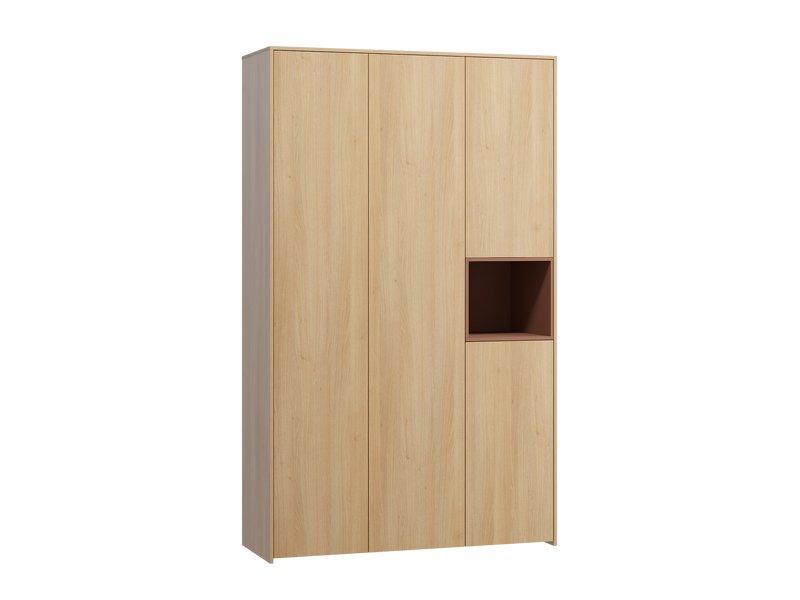 Распашной шкаф Висмар 3-153x240 Дуб Барбера