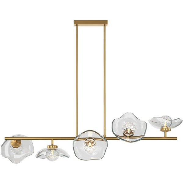 Потолочная люстра на штанге Maytoni Miracle MOD207PL-05BS шарики