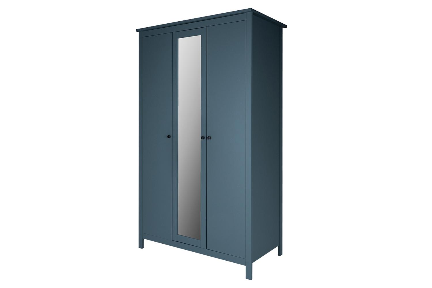 Шкаф 3 двери с зеркалом Сага