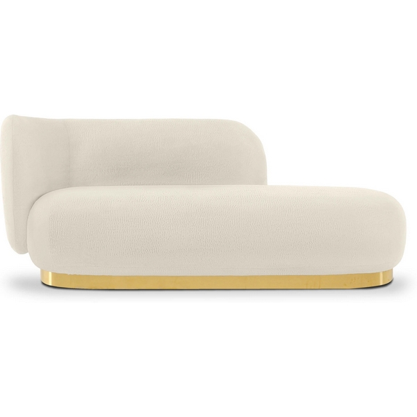 Кушетка Lucca левая ОГОГО (арт.851197), (Искусственный мех/Белый) ОГОГО Обстановочка!