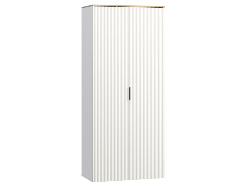 Распашной шкаф Енссон 2-90x210 Белый