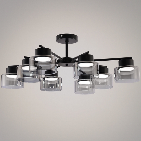 Потолочная люстра на штанге Reluce 47010-0.3-08 BK