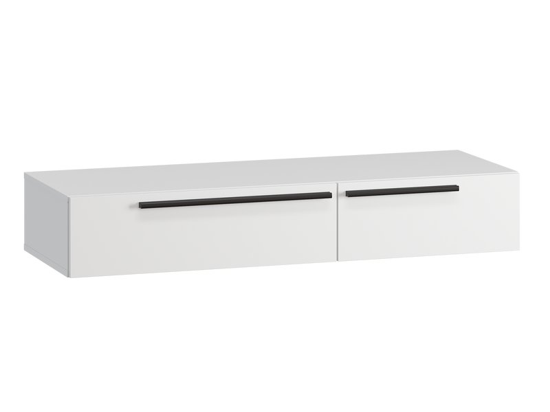 ТВ-тумба подвесная Кимбол 120x20 Белый