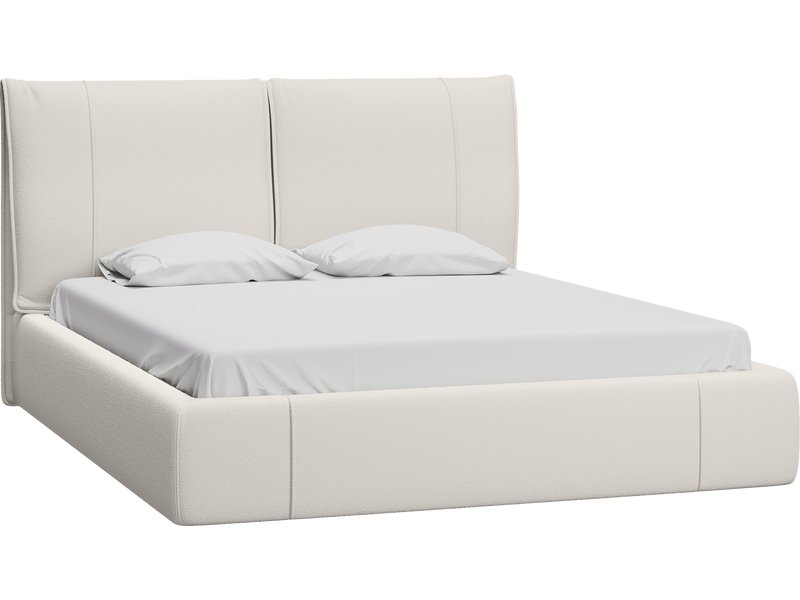 Кровать Вайлор-П 160 Букле Молочный