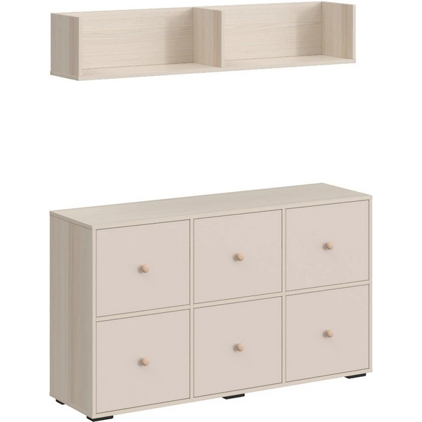 Комод Play ОГОГО Обстановочка! (ЛДСП/Бежевый) арт.853456