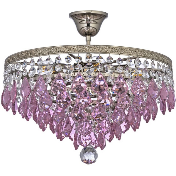 Потолочная люстра на штанге хрустальная Arti Lampadari Castellana Gold Castellana E 1.3.38.603 N