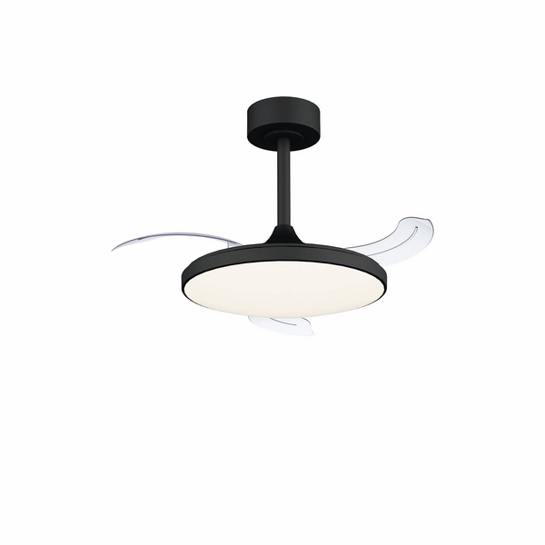 Потолочная светодиодная люстра с вентилятором и пультом Mantra Slim Fan 9056