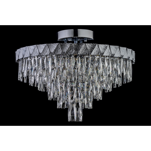 Потолочная люстра на штанге хрусталь Arti Lampadari Vaglia Vaglia E 1.5.60.100 N