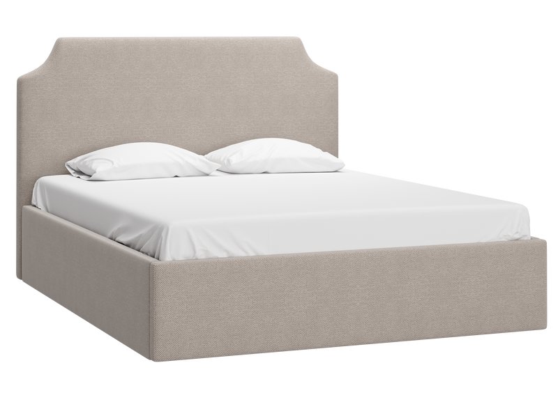 Кровать Адона-П 140 Рогожка Латте